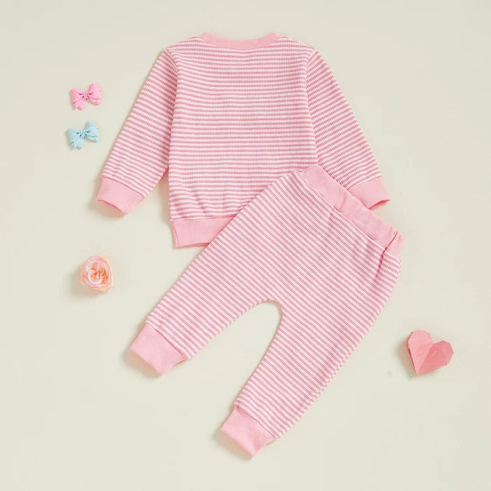 BOWTIES Striped Pink Outfit