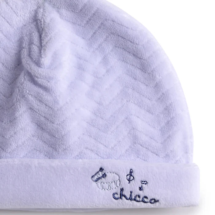 Boys Blue Self Design Cap