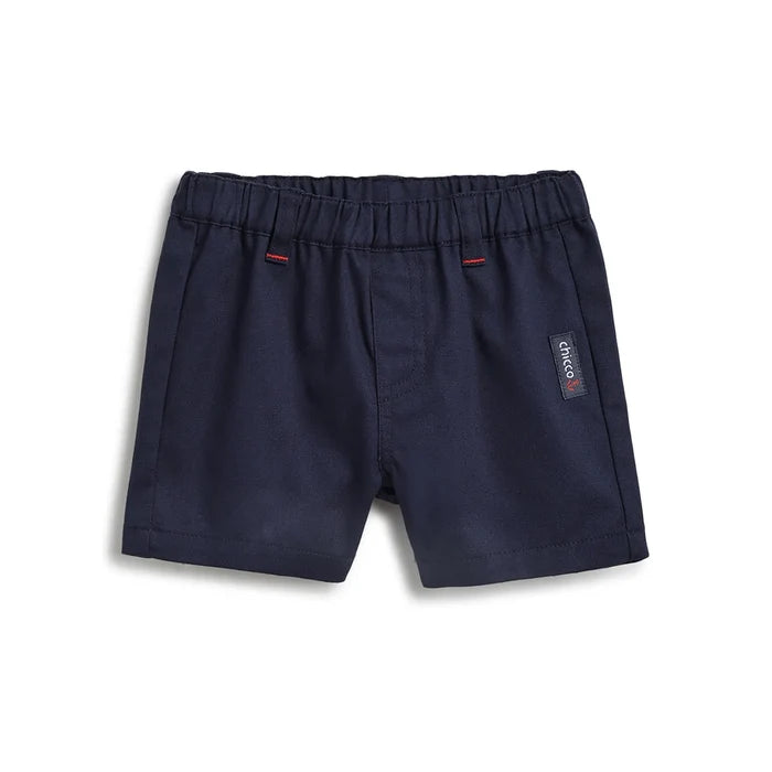Boys Printed Polo T-Shirt With Shorts