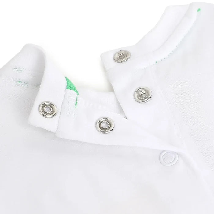 Boys White Graphic Printed T-Shirt