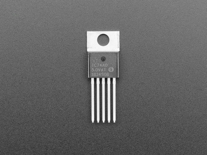 Breadboard Friendly I2C Temperature Sensor - TC74A0 (TC74A0-5.0VAT) by The Pi Hut - The Pi Hut