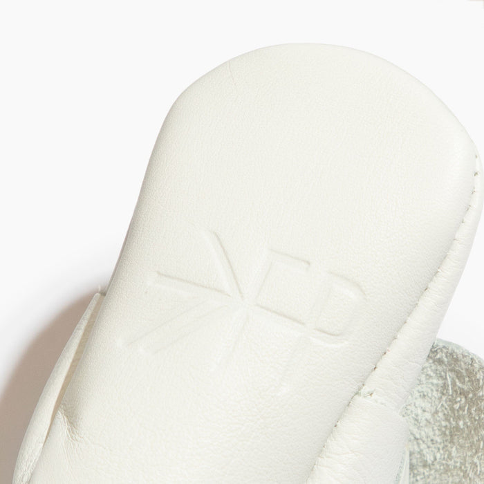 Bright White II Knotted Bow Mocc Knotted Bow Mocc Soft Sole