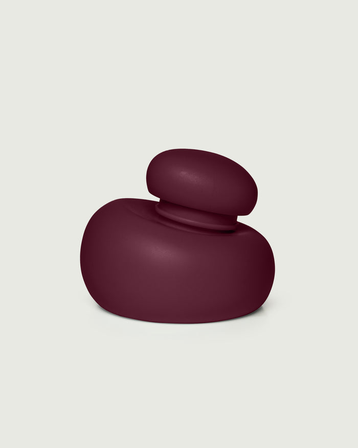 Beet::Bubble Cap set  purple  side