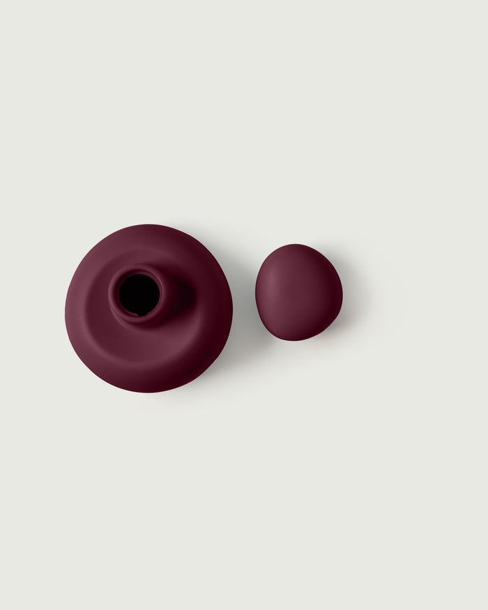 Beet::Bubble Cap set  purple  top