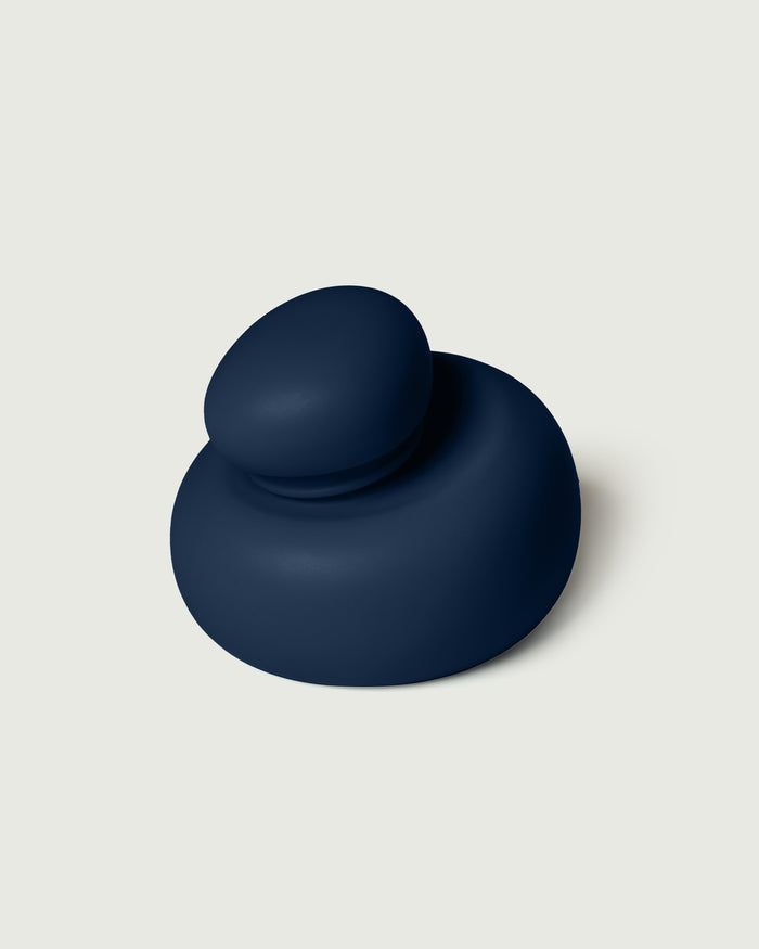 Blackberry::Bubble Cap  blue  front