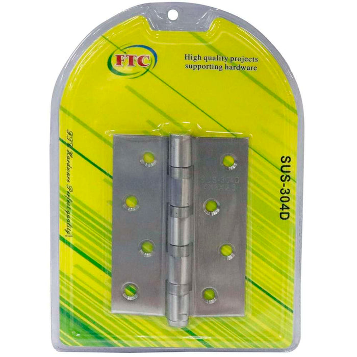 Butt Hinge 4" x 3" x 2.5mm SS304