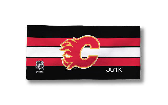 Calgary Flames: Stripe Big Bang Lite Headband - View 3