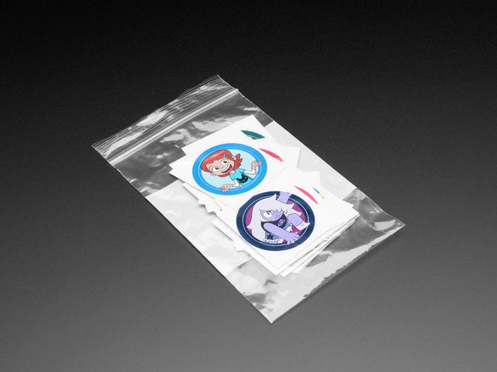 Cartoon Network Sticker Set for Circuit Playground Express [Discontinued] by Adafruit - The Pi Hut