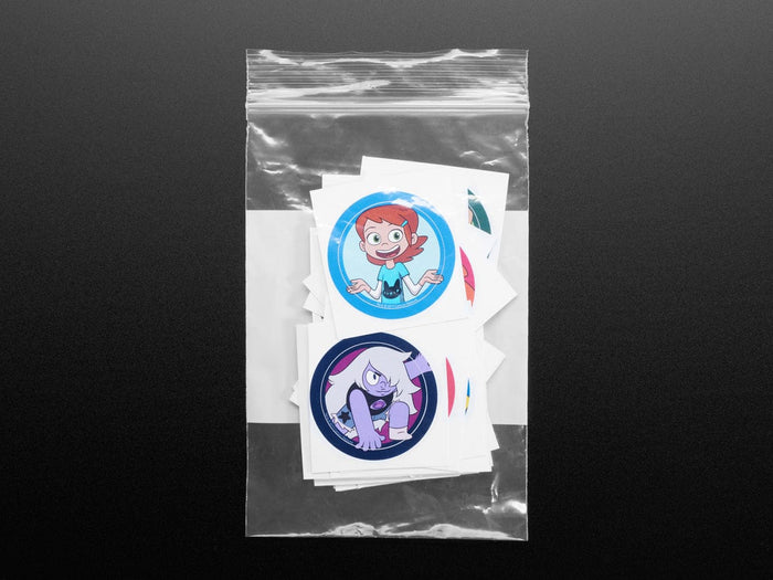 Cartoon Network Sticker Set for Circuit Playground Express [Discontinued] by Adafruit - The Pi Hut