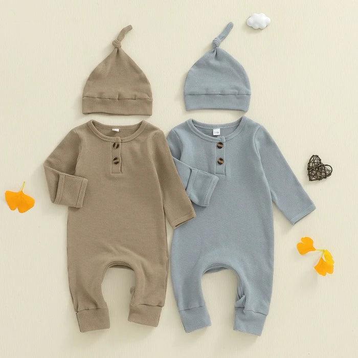 CASPER Waffle Knit Jumpsuit