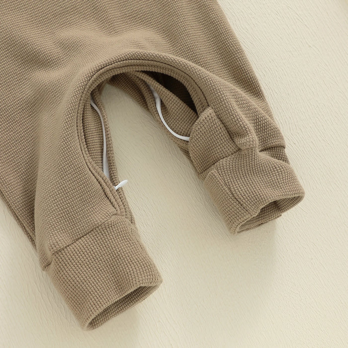 CASPER Waffle Knit Jumpsuit