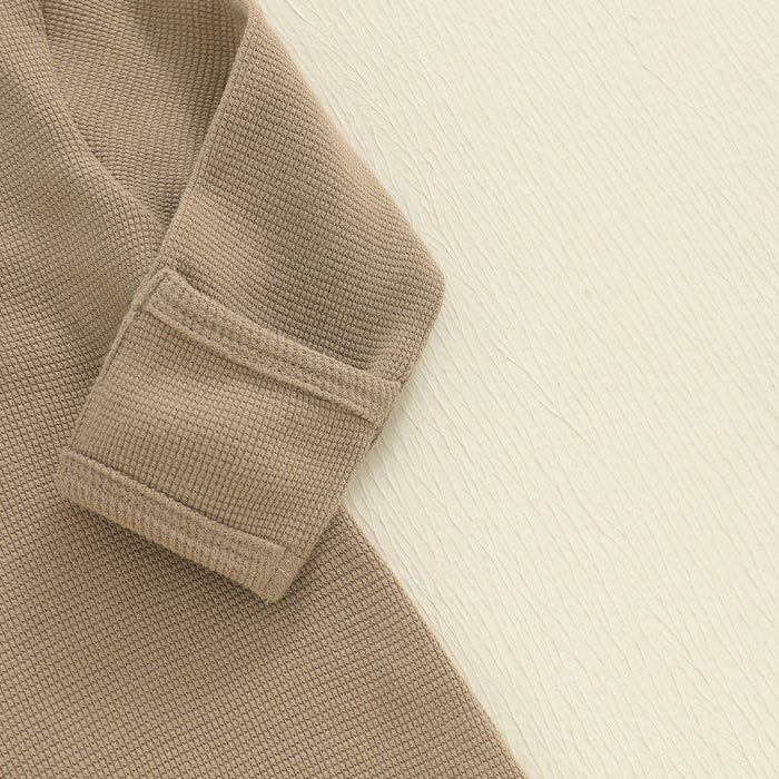 CASPER Waffle Knit Jumpsuit