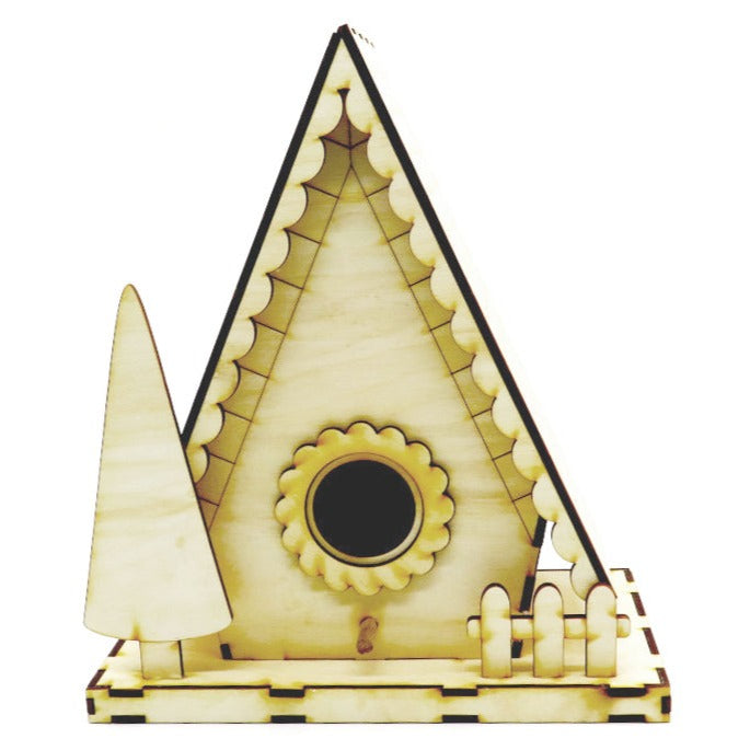 Chalet Birdhouse Building Kit