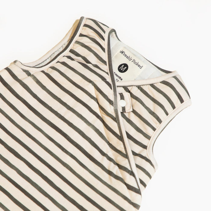 Charcoal Stripes Blanket Sleeper Blanket Sleeper Sleep
