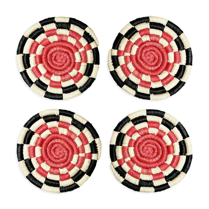 Cherry Jubilee Coasters