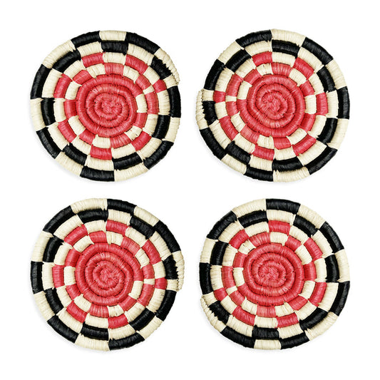 Cherry Jubilee Coasters