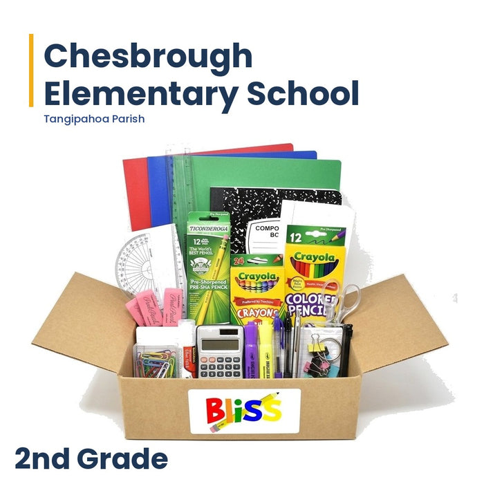 Chesbrough Elementary School 2nd Grade School Supply Kit