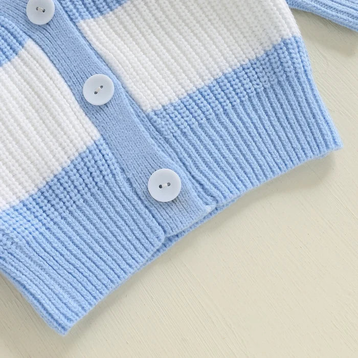 CHILLY DAYS Striped Cardigan