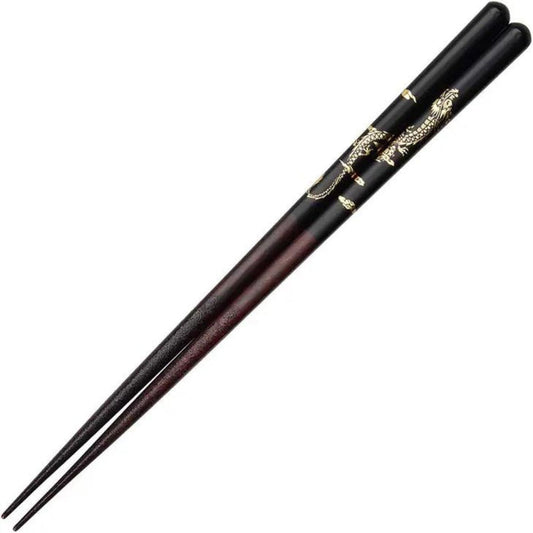 lucky gold dragon chopsticks