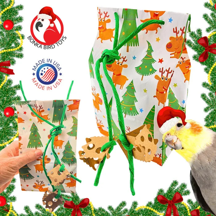 Christmas Rudolph Treat Bag
