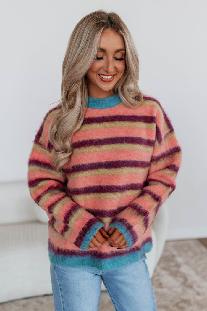 Cierra Striped Sweater