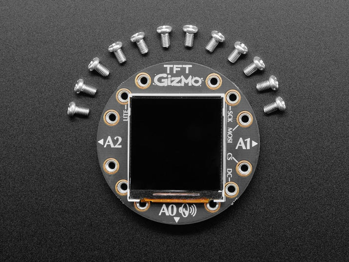 Circuit Playground TFT Gizmo - Bolt-on Display + Audio Amplifier by Adafruit - The Pi Hut