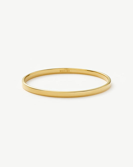 Classic Bangle | 18ct Gold Plated Bracelets Missoma