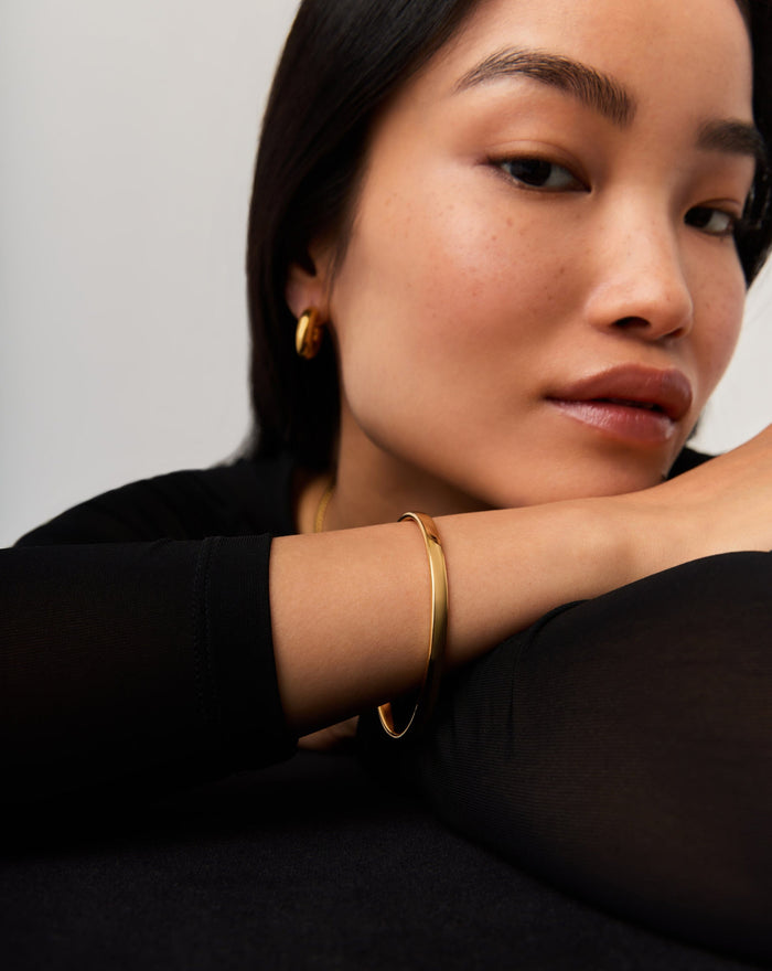 Classic Bangle | 18ct Gold Plated Bracelets Missoma