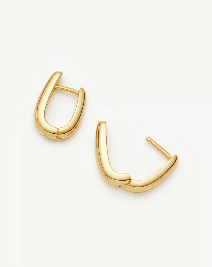 Claw Huggies | 18k Gold Vermeil Earrings Missoma