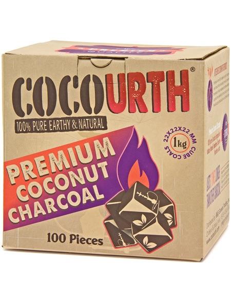 CocoUrth COCONUT Natural Hookah Charcoal (Wholesale)