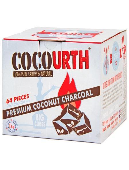 CocoUrth COCONUT Natural Hookah Charcoal (Wholesale)