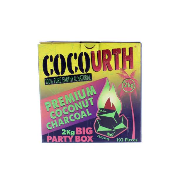 CocoUrth COCONUT Natural Hookah Charcoal (Wholesale)
