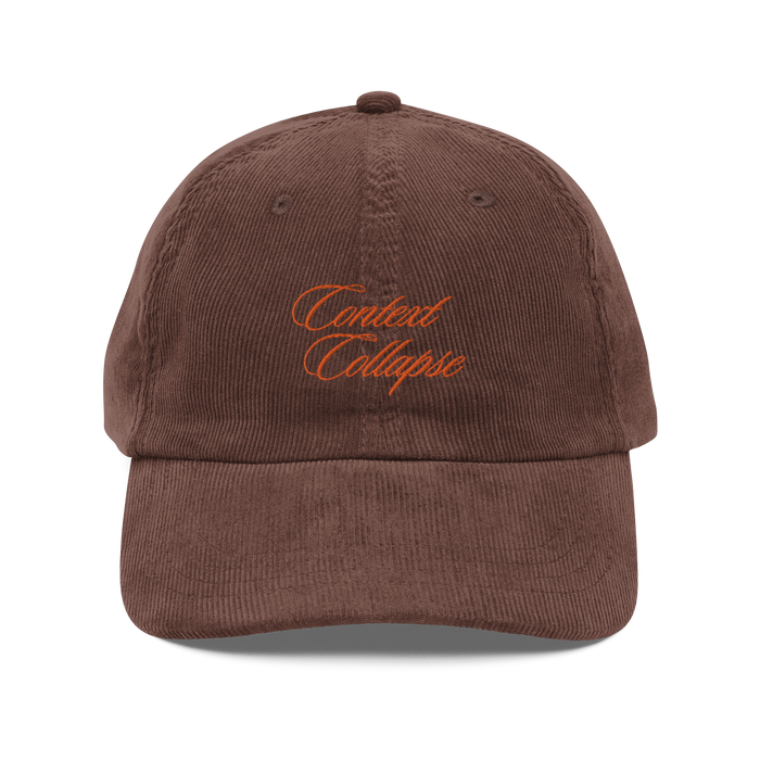 Context Collapse - Corduroy Hat