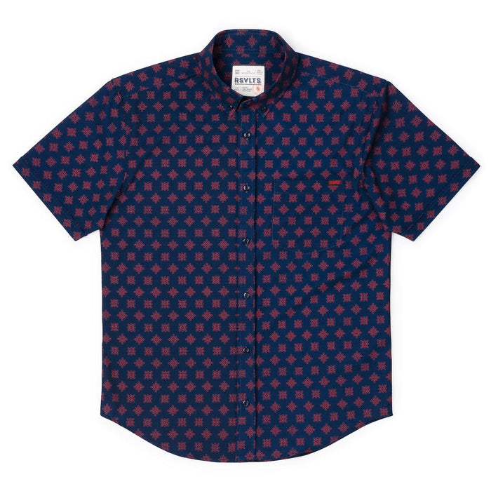 RSVLTS RSVLTS Short Sleeve Shirt Steve's Birthday Collection "Steve S - Pink Colorway" – KUNUFLEX Short Sleeve Shirt Steve's Birthday Collection "Steve S - Pink Colorway" – KUNUFLEX Short Sleeve Shirt