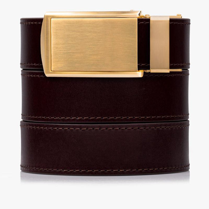 Cordovan Premium Full Grain Leather Belts - SlideBelts