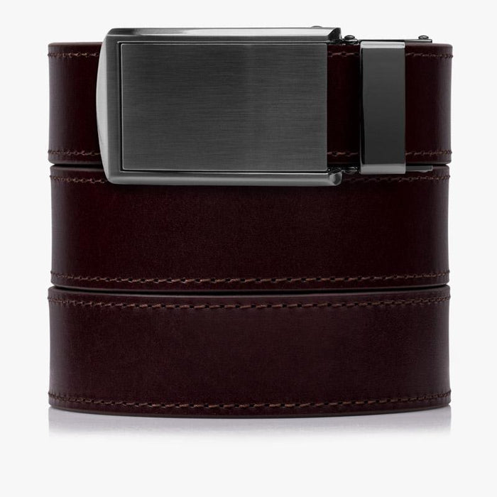 Cordovan Premium Full Grain Leather Belts - SlideBelts