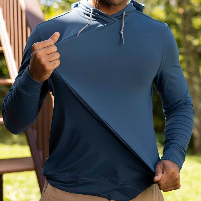 RSVLTS RSVLTS Key Largo (navy) _ Performance Hoodie