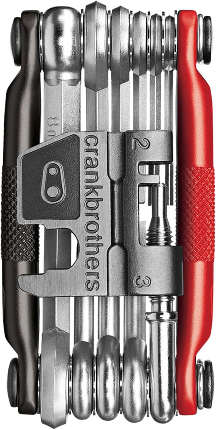 Crankbrothers 16193 Multi Tool M 17 Bike Tool Matte Black And Red