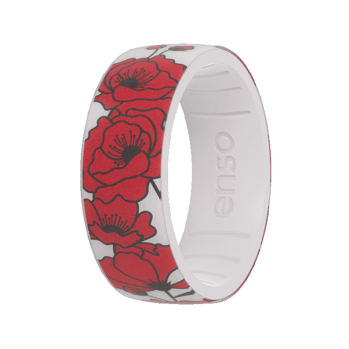 Crimson Poppies Ring - Crimson Poppies