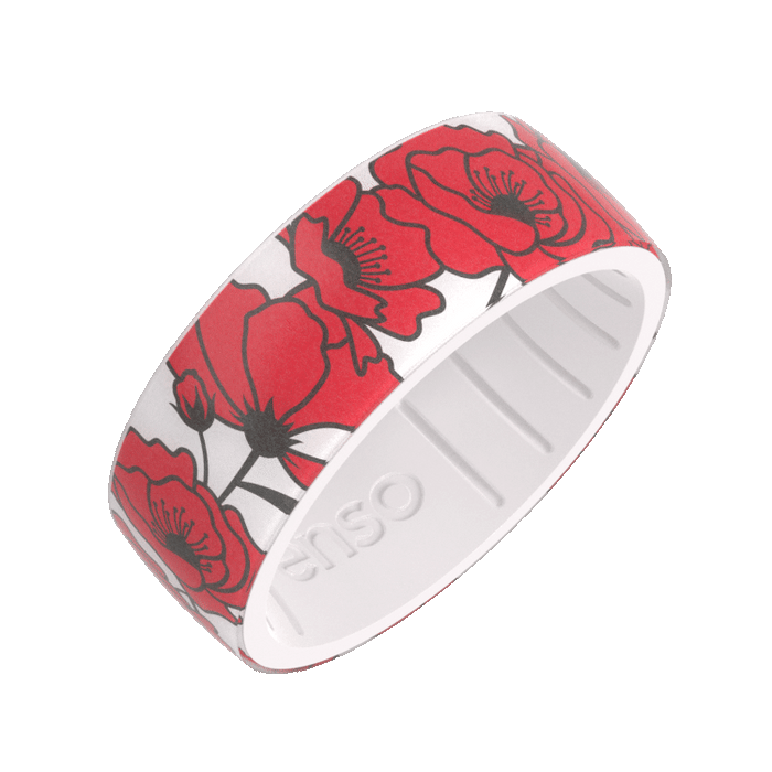 Crimson Poppies Ring - Crimson Poppies