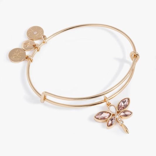 Crystal Dragonfly Bangle