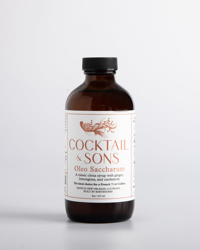 Cocktail and Sons Oleo Saccharum takes an ancient Italian technique and brings it straight to your home bar! With citrus notes and cardamom, this will elevate even the simplest of cocktails
