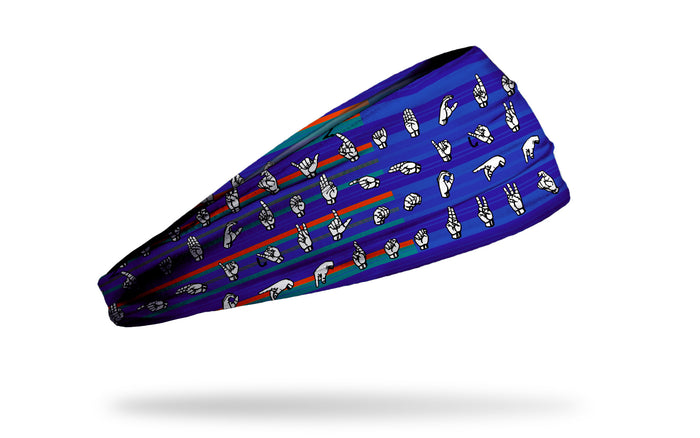 Dactylology Big Bang Lite Headband - View 2