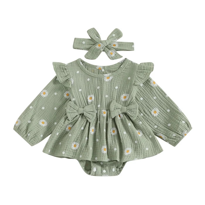 DAISIES Muslin Romper Dress