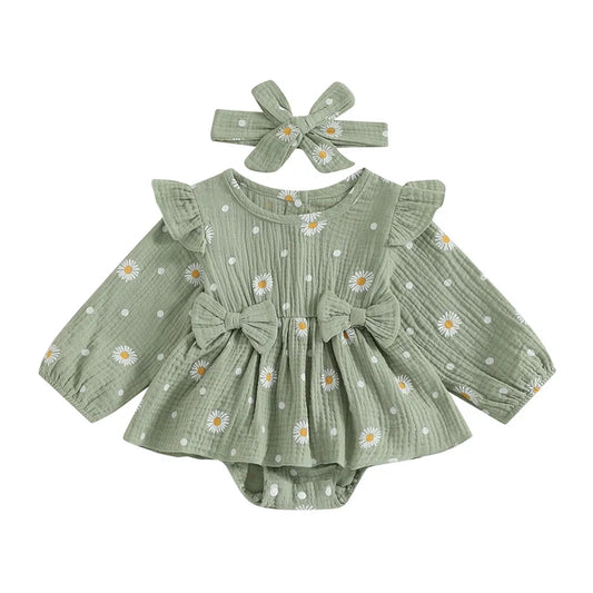 DAISIES Muslin Romper Dress