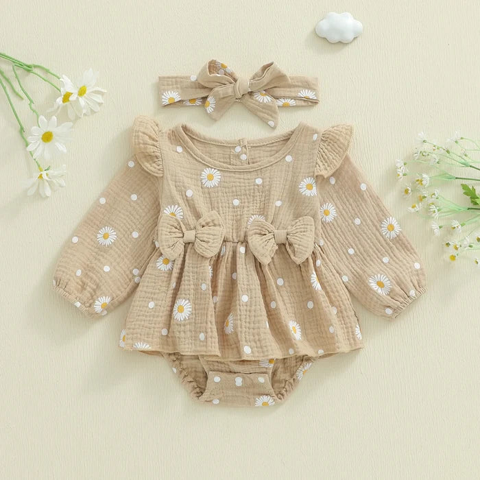 DAISIES Muslin Romper Dress