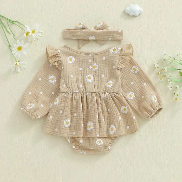 DAISIES Muslin Romper Dress