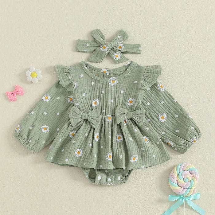 DAISIES Muslin Romper Dress