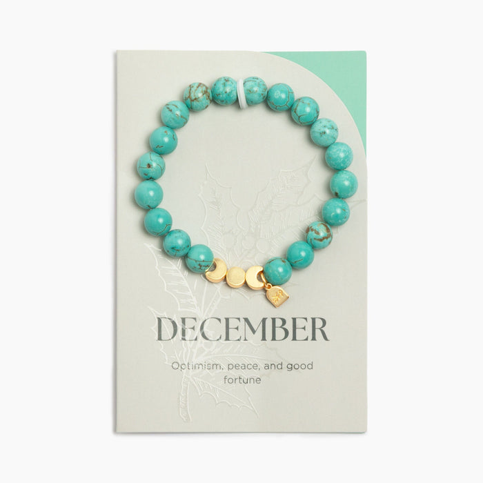 December Birthstone Bracelet Birthstone Bracelet Jewelry