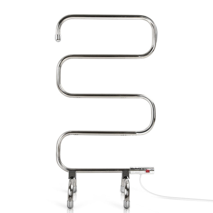 Devanti Electric Heated Towel Rail Silver
